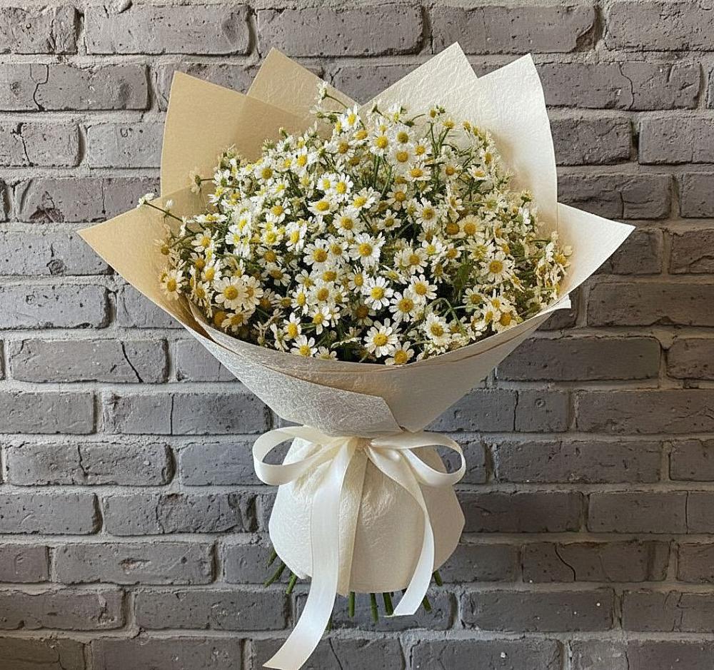 Букет цветов из: Ромашки в Красном Воронежской области