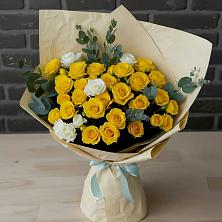 Букет цветов из:  Розы в Красном Воронежской области