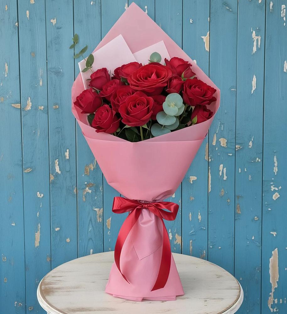 Букет цветов из: Розы в Красном Воронежской области