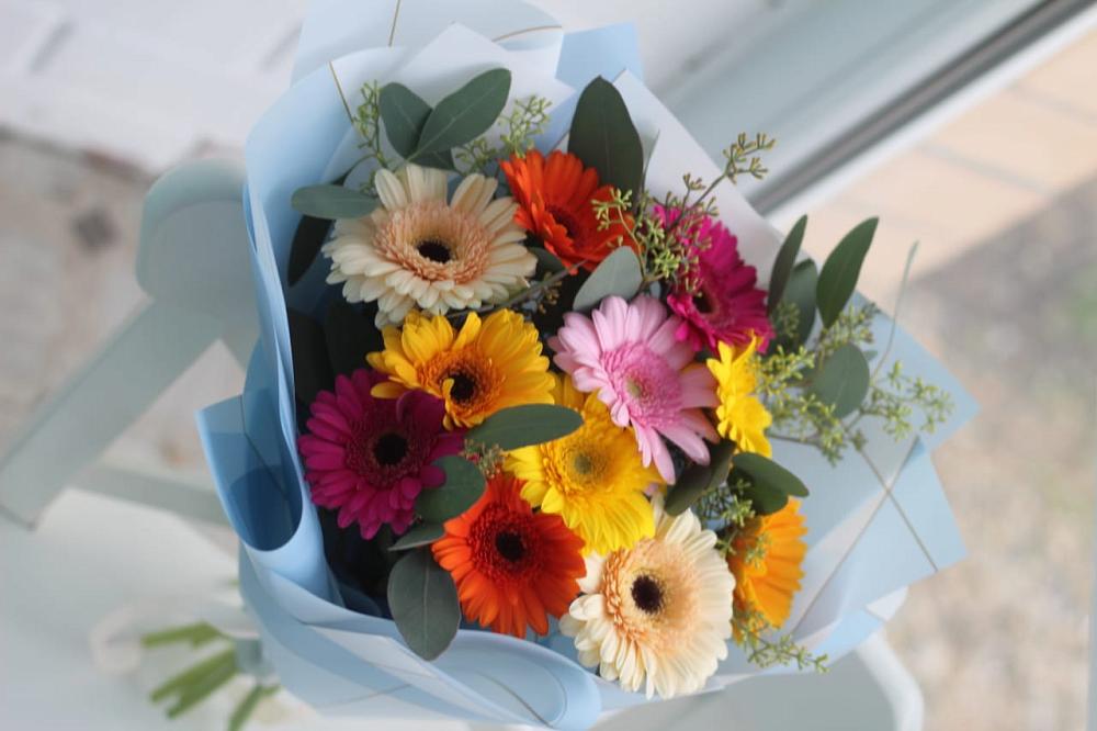 Букет цветов из: Герберы в Красном Воронежской области