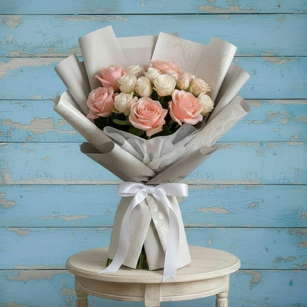 Букет цветов из: Розы в Красном Воронежской области