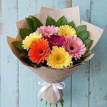 Букет цветов из:  Герберы в Красном Воронежской области