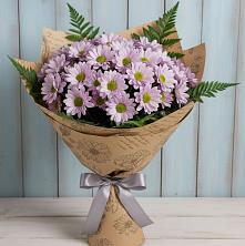 Букет цветов из:  Хризантемы в Красном Воронежской области