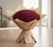 Букет 101 Красная роза в Красном Воронежской области