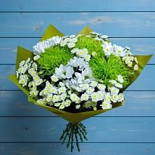 Букет цветов из:  Хризантемы в Красном Воронежской области