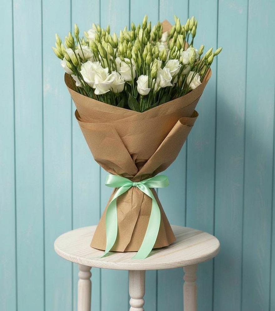 Букет цветов из: Лизиантусы в Красном Воронежской области