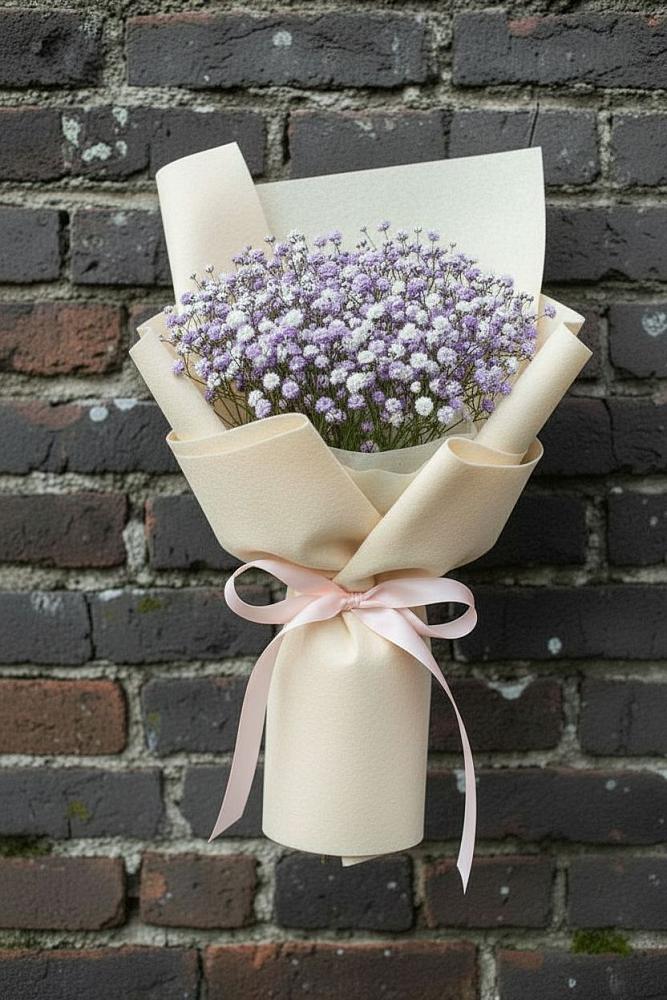 Букет цветов из: Гипсофила в Красном Воронежской области