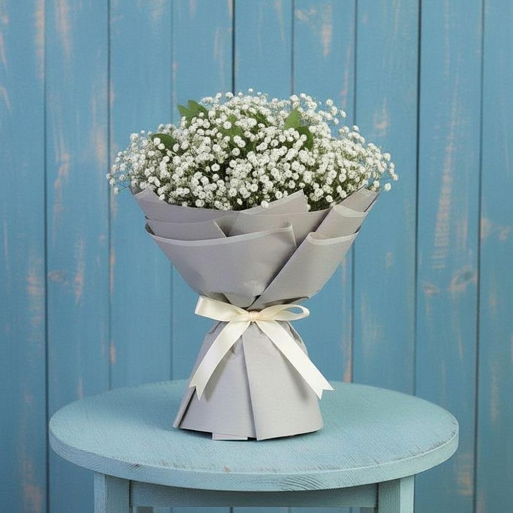 Букет цветов из: Гипсофила в Красном Воронежской области