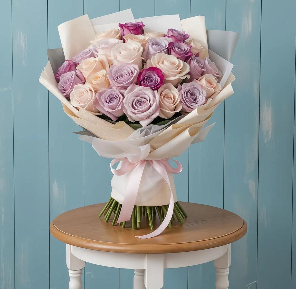 Букет цветов из: Розы в Красном Воронежской области