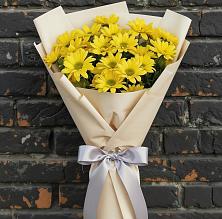 Букет цветов из:  Хризантемы в Красном Воронежской области