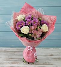 Букет цветов из:  Герберы в Красном Воронежской области