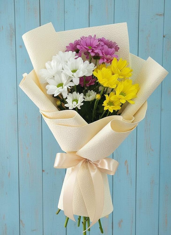 Букет цветов из: Хризантемы в Красном Воронежской области