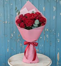 Букет цветов из:  Розы в Красном Воронежской области