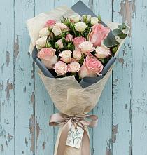 Букет цветов из:  Розы #REPLACE_PRED# Красном Воронежской области