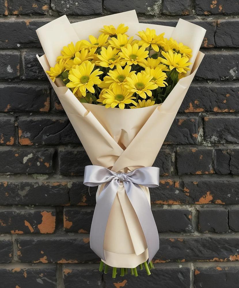 Букет цветов из: Хризантемы в Красном Воронежской области